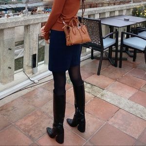 TOD'S D-STYLING MINI - BROWN Crocodile leather